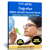 TYT-KPSS Coğrafya Soru Cevap Hazırlık Kitabı - 1