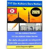 2026 TYT Din Kültürü ve Ahlak Bilgisi Ders Notları (Video Dersler) - 4