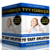 TYT Türkçe Ful Hazırlık Seti (4 Farklı Hocadan 70 Ders ve 8 Fasikül Kitap) - 1