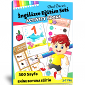 Okul Öncesi İngilizce Eğitim Seti (Aktivite Kitabı) - 1