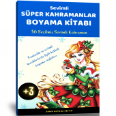 Sevimli SÜPER KAHRAMANLAR Boyama Kitabı - 1