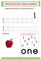 Okul Öncesi DERS Çalışma PDF Eğitim Seti thumbnail 2