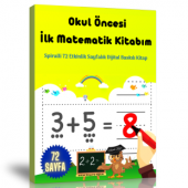 Enine Boyuna Okul Öncesi İlk Matematik Kitabım - 1
