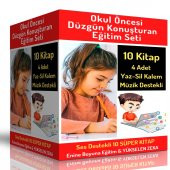 Konuşmayı Geliştiren Eğitim Seti (10 Müzik Destekli Kitap) - 1