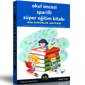 Okul Öncesi Spiralli Süper Eğitim Kitabı - 1