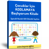 Çocuklar İçin KODLAMAYA Başlıyorum Kitabı - 1