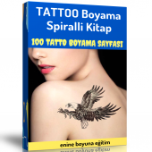 Tattoo Boyama Kitabı (Dövme Desen Kitabı) - 1