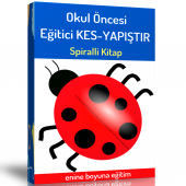 Okul Öncesi Eğitici KES-YAPIŞTIR Kitabı - 1