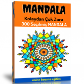 Kolaydan Çok Zora Mandala Kitap Seti (2 Spiralli Kitap) - 1