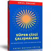 Okul Öncesi Süper Çizgi Çalışmaları Kitabı (Spiralli) - 1