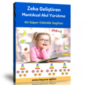Okul Öncesi Zeka Geliştiren Mantıksal Akıl Yürütme Kitabı - 1
