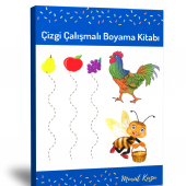 Okul Öncesi Çizgi Çalışmalı Boyama Kitabı - 1
