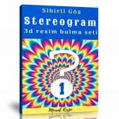 Sihirli Göz Stereogram Bulmaca Kitabı-1 - 1
