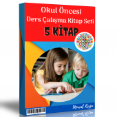 Okul Öncesi Ders Çalışma Kitap Seti (5 Kitap) - 1