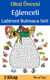 Okul Öncesi Eğlenceli Labirent Bulmaca Kitap Seti (2 Fasikül Kitap) - 2
