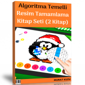 Algoritma Temelli Resim Tamamlama Kitap Seti (2 Fasikül Kitap) - 1