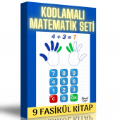 Kodlamalı Matematik Eğitim Seti (9 Fasikül Kitap) - 1