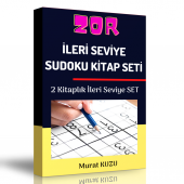 Sudoku İleri Seviye Bulmaca Fasikül Kitabı (2 Fasikül) - 1