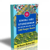 Stereogram Zeka Geliştirme Seti (150 Poster Resim) - 1