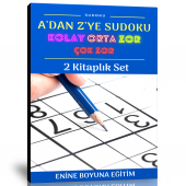 Adan Zye Sudoku Kitap Seti 2 Kitap - 1