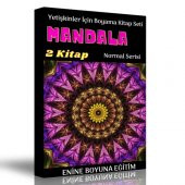 Yetişkinler İçin Boyama Kitap Seti (Orta Seviye) - 1