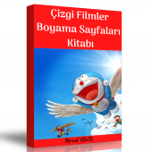 Çizgi film Sayfaları Boyama Kitabı - 1
