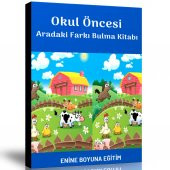 Okul Öncesi Fark Bulma Kitabı - 1