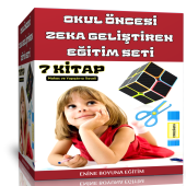 Okul Öncesi Zeka Geliştiren Eğitim Seti (8 Fasikül Kitap) - 1