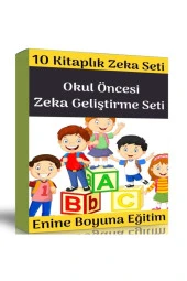Okul Öncesi Zeka Geliştirme Seti (10 Fasikül Kitap) - 1