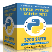 Süper Python Eğitim Seti (6 Süper Kitap) - 1