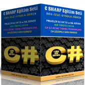 C Sharp Eğitim Seti (4 Süper Kitap) - 1