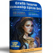 Grafik Tasarım Uzmanlık Eğitim Seti (6 Kitap) - 2