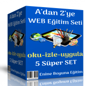 Adan Zye Web Eğitim Seti 5 Süper Kitap - 1