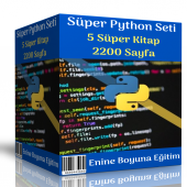 Süper Python Eğitim Seti (5 Süper Kitap) - 1