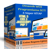 Dinamik WEB Programlama Eğitim Seti (4 Süper Kitap) - 1