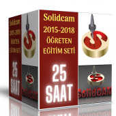 Solidcam Öğreten Görüntülü Eğitim Seti (25 Saat) - 1