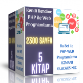 Php İle Süper Web Programlama Seti (5 Süper Kitap) - 1