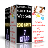 Kendi Kendinize Hızlı ve Kolay Web Tasarım Seti (7 Kitap) - 1
