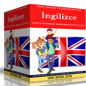 Okul Öncesi ve Çocuklar İçin İngilizce Eğitim Seti - 1