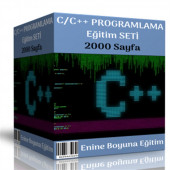C Programlama ve C Plus Plus Programlama Eğitim Seti - 1