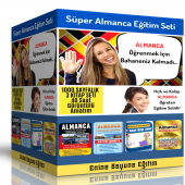 Süper Almanca Eğitim Seti 3 Süper Kitap  40 Saat Anlatım - 1