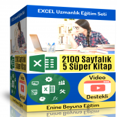 Enine Boyuna Excel Uzmanlık Seti (5 Kitaplık Set) - 1