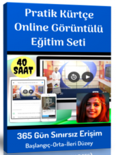 Pratik Kürtçe Görüntülü Eğitim Seti (Başlangıç-Orta-İleri Düzey) - 1