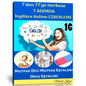 7 Adımda İngilizce Kelime Ezberleme Kitabı-16 - 1