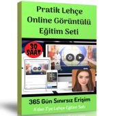Pratik Lehçe Görüntülü Eğitim Seti (Başlangıç-Orta-İleri Düzey) - 1