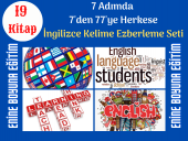 7 Adımda İngilizce Kelime Ezberleme Kitap Seti (19 Fasikül Renkli Kitap) - 2