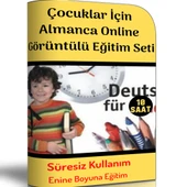 Çocuklar İçin Almanca Online Görüntülü Eğitim Seti - 1