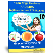 7 Adımda İngilizce Kelime Ezberleme Kitabı-10 - 1