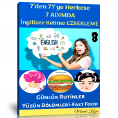 7 Adımda İngilizce Kelime Ezberleme Kitabı-8 - 1