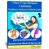 7 Adımda İngilizce Kelime Ezberleme Kitabı-3 - 1